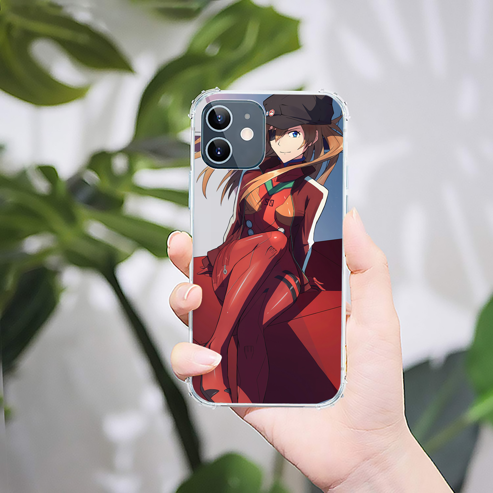 （画像用） EVA 新世紀エヴァンゲリオン 【iPhone 12シリーズ対応】透明スマホケース（クリアソフトケース）
